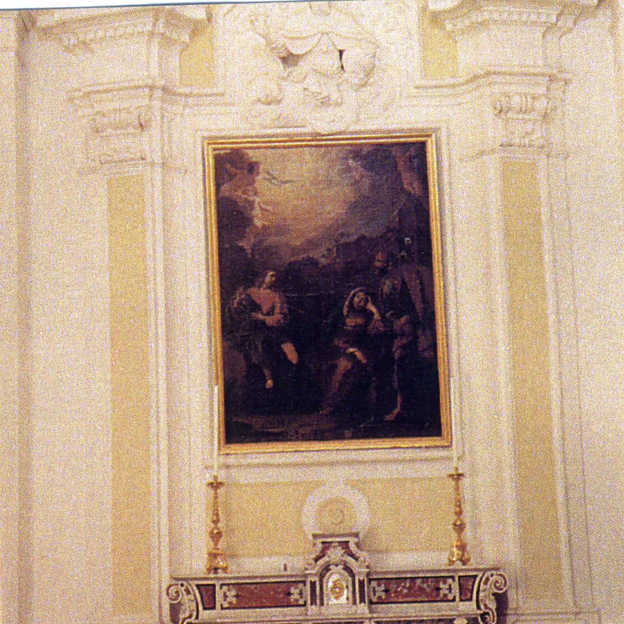 Sacra Famiglia (dipinto) di De Matteis Paolo (seconda metà sec. XVII)