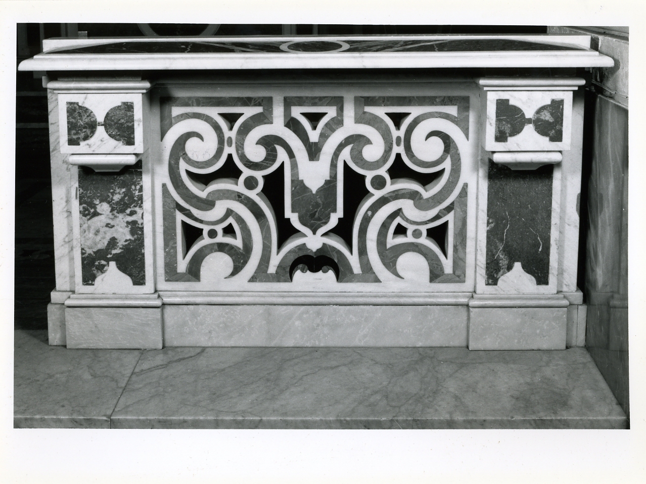 balaustrata, serie - bottega napoletana (sec. XIX)