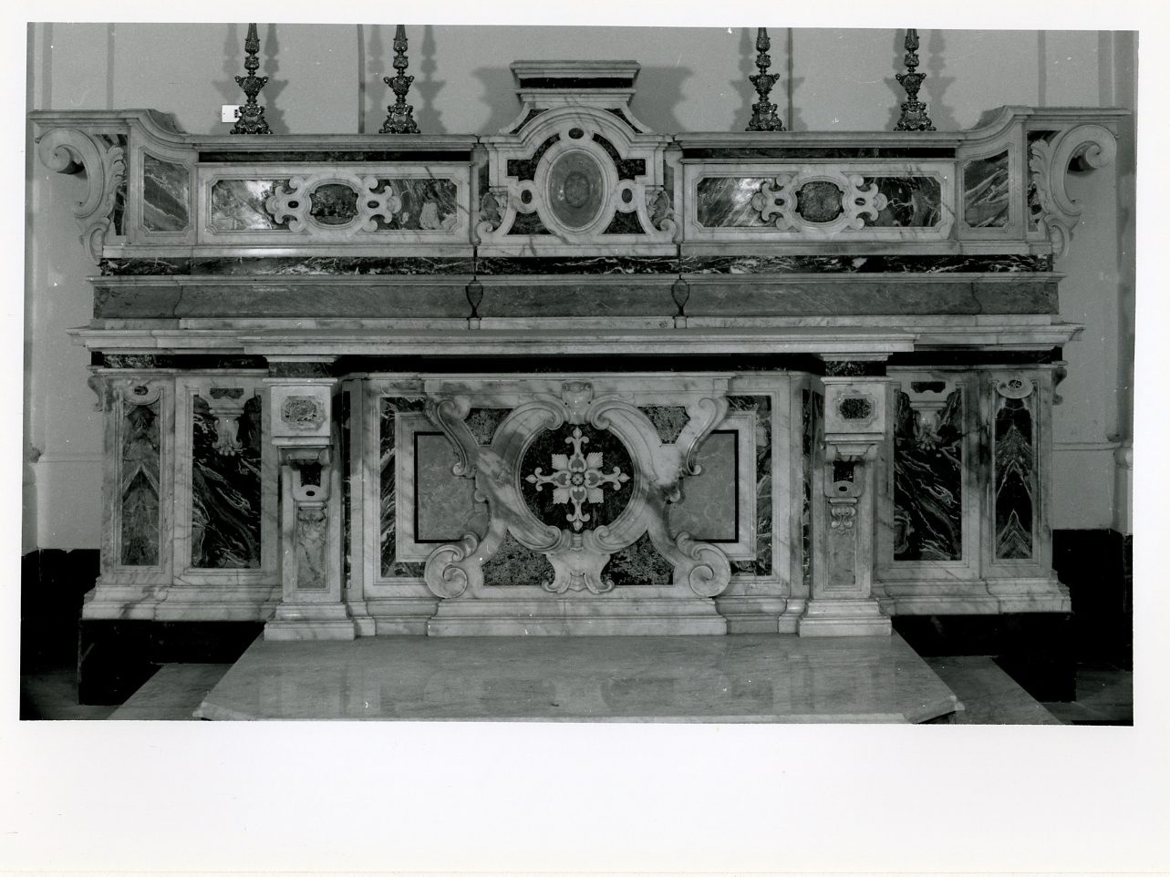 altare, serie - bottega napoletana (sec. XVII)