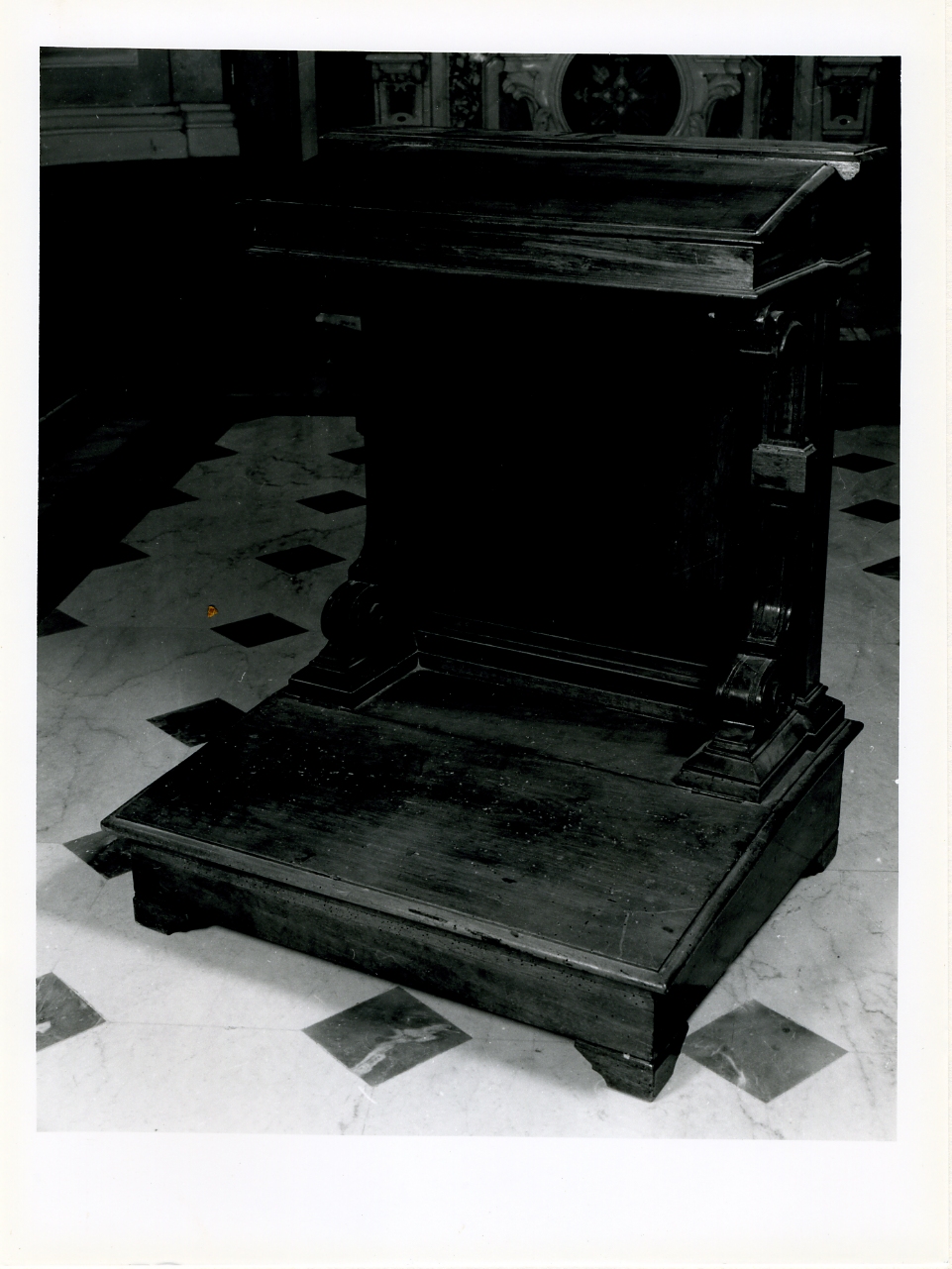 inginocchiatoio - bottega napoletana (sec. XIX)