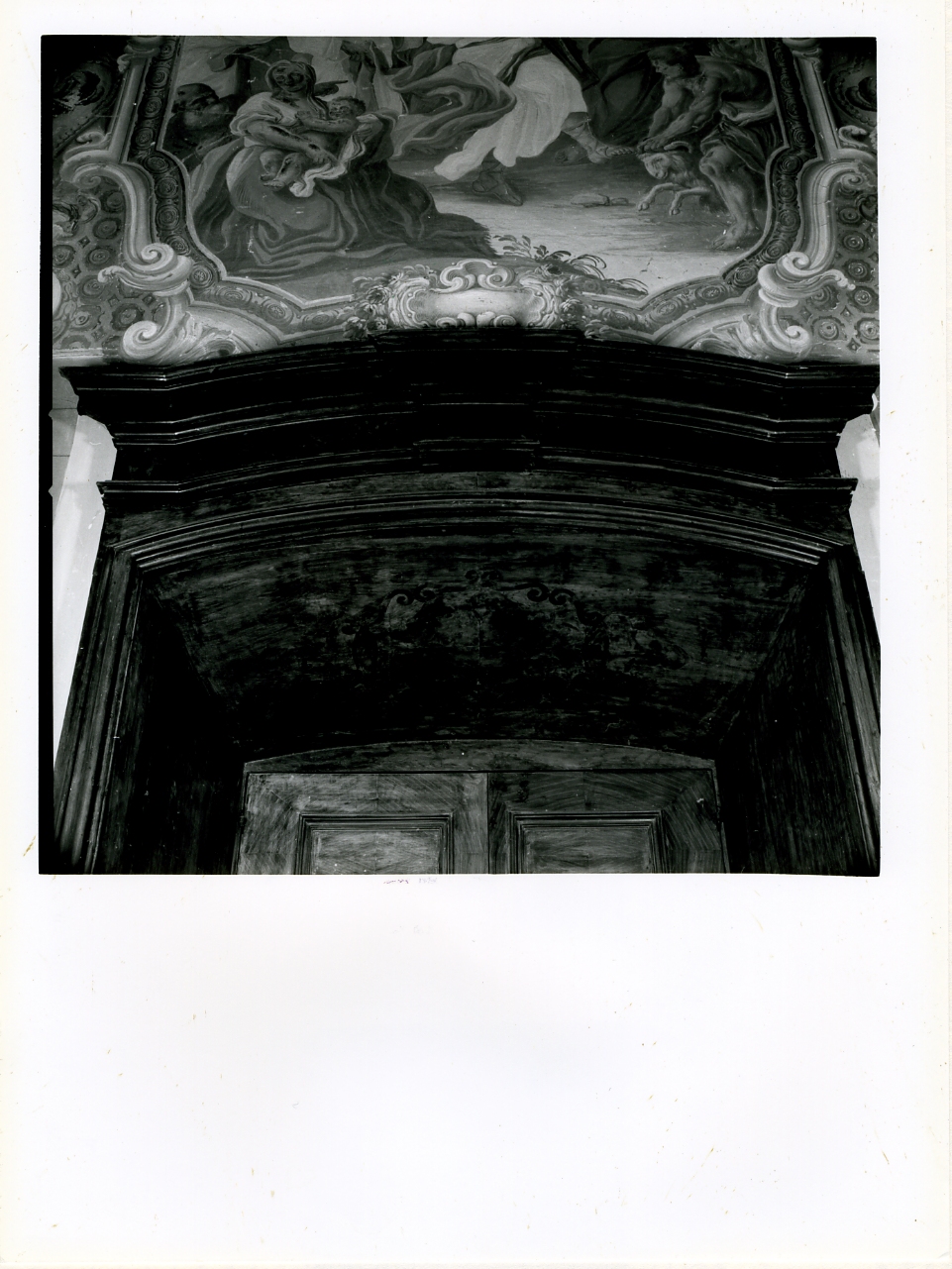 mostra di porta - bottega napoletana (sec. XVIII)