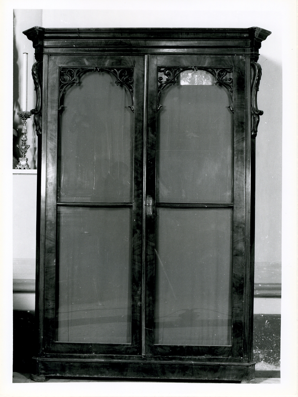 armadio da sacrestia, serie - bottega napoletana (sec. XIX)