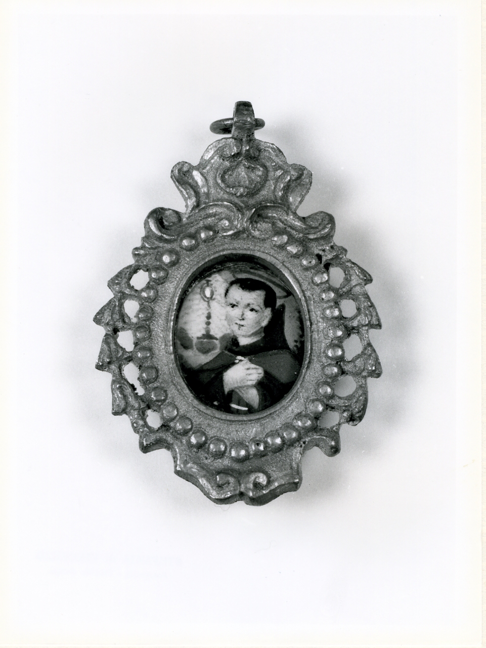 San Pasquale (medaglione) - bottega napoletana (sec. XIX)