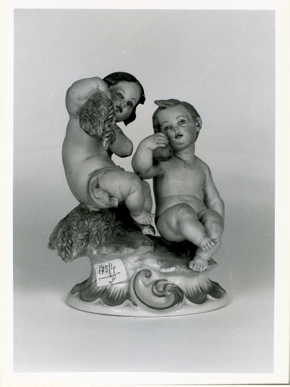 allegoria della estate (gruppo scultoreo) - manifattura di Doccia (sec. XX)