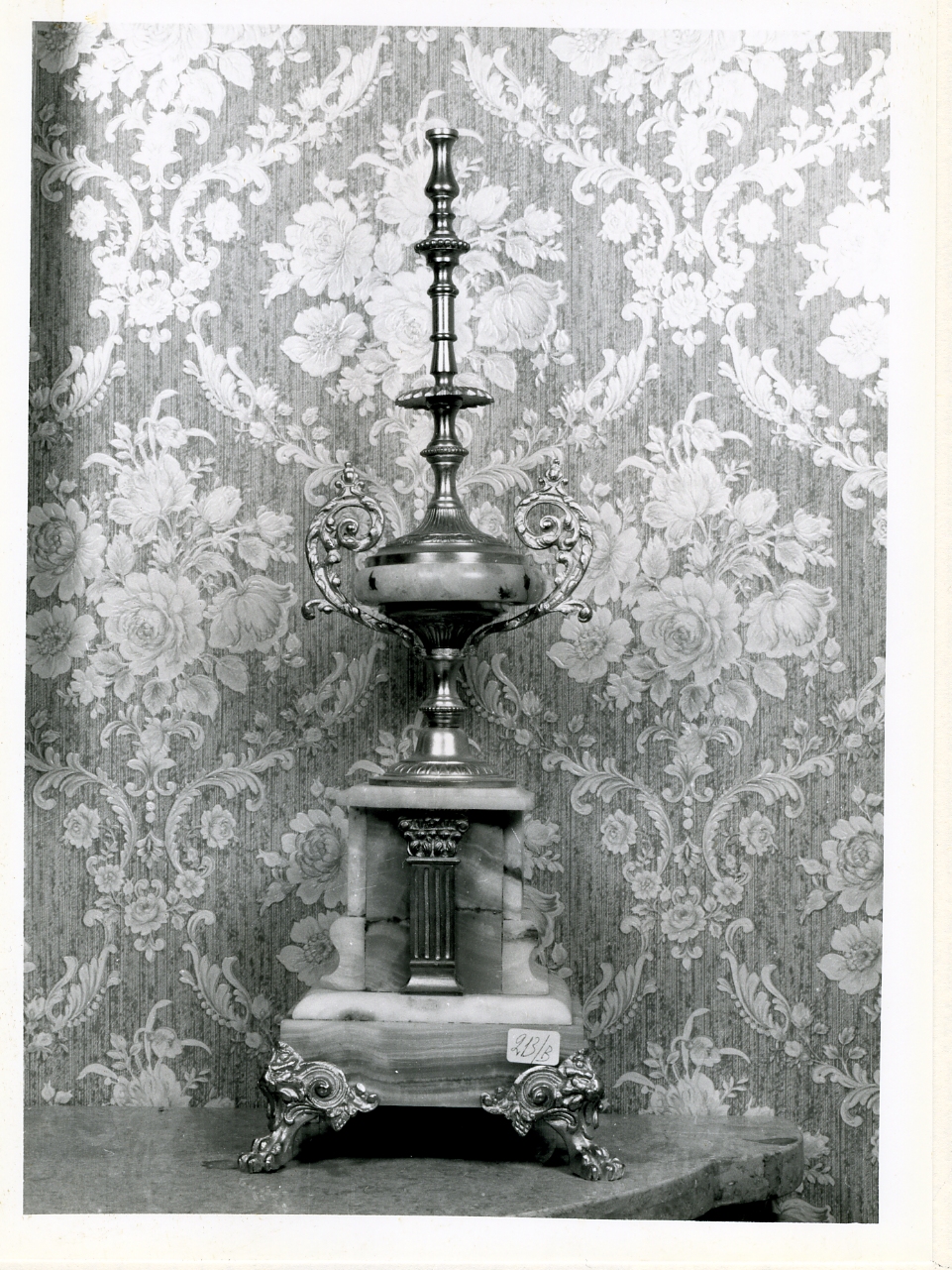 candeliere, serie - bottega napoletana (sec. XIX)