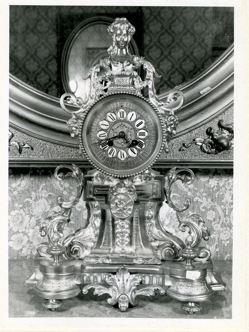 orologio - da tavolo - bottega napoletana (ultimo quarto sec. XVIII)