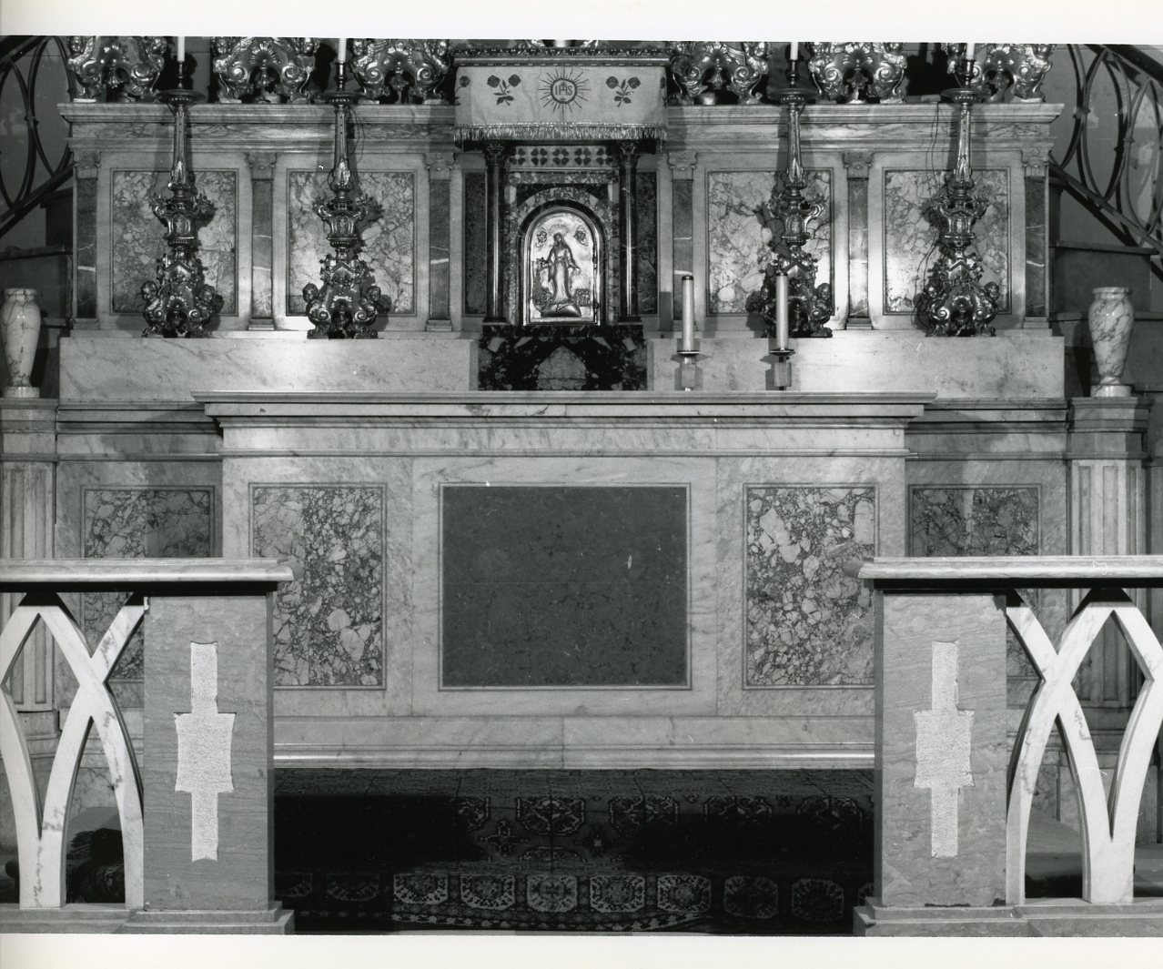 altare maggiore - bottega napoletana (sec. XIX)