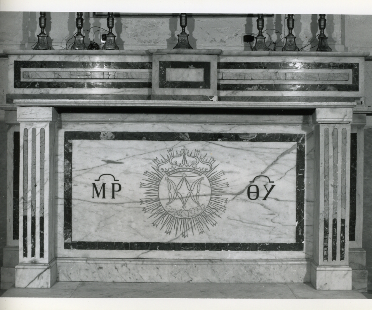 altare - bottega napoletana (prima metà sec. XX)