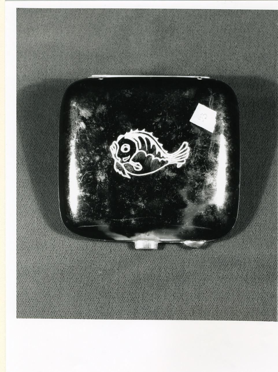 portasigarette - bottega napoletana (prima metà sec. XX)