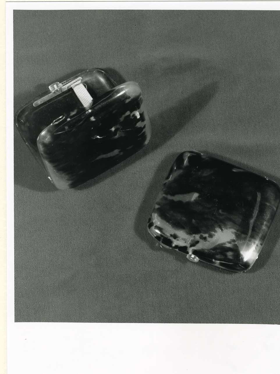 portasigarette, serie - bottega napoletana (prima metà sec. XX)