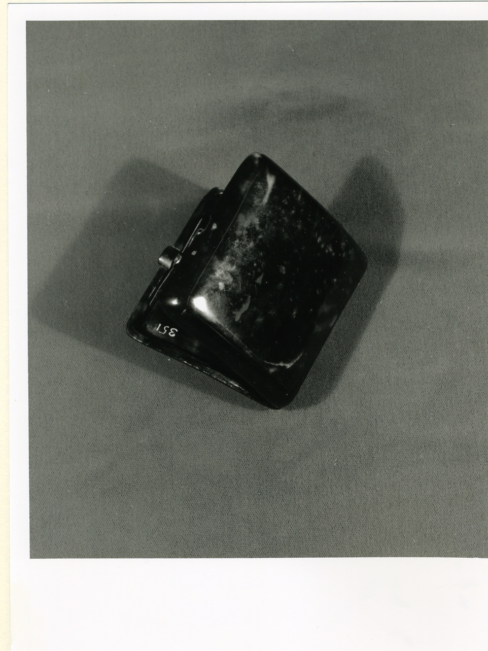 portasigarette - bottega napoletana (prima metà sec. XX)