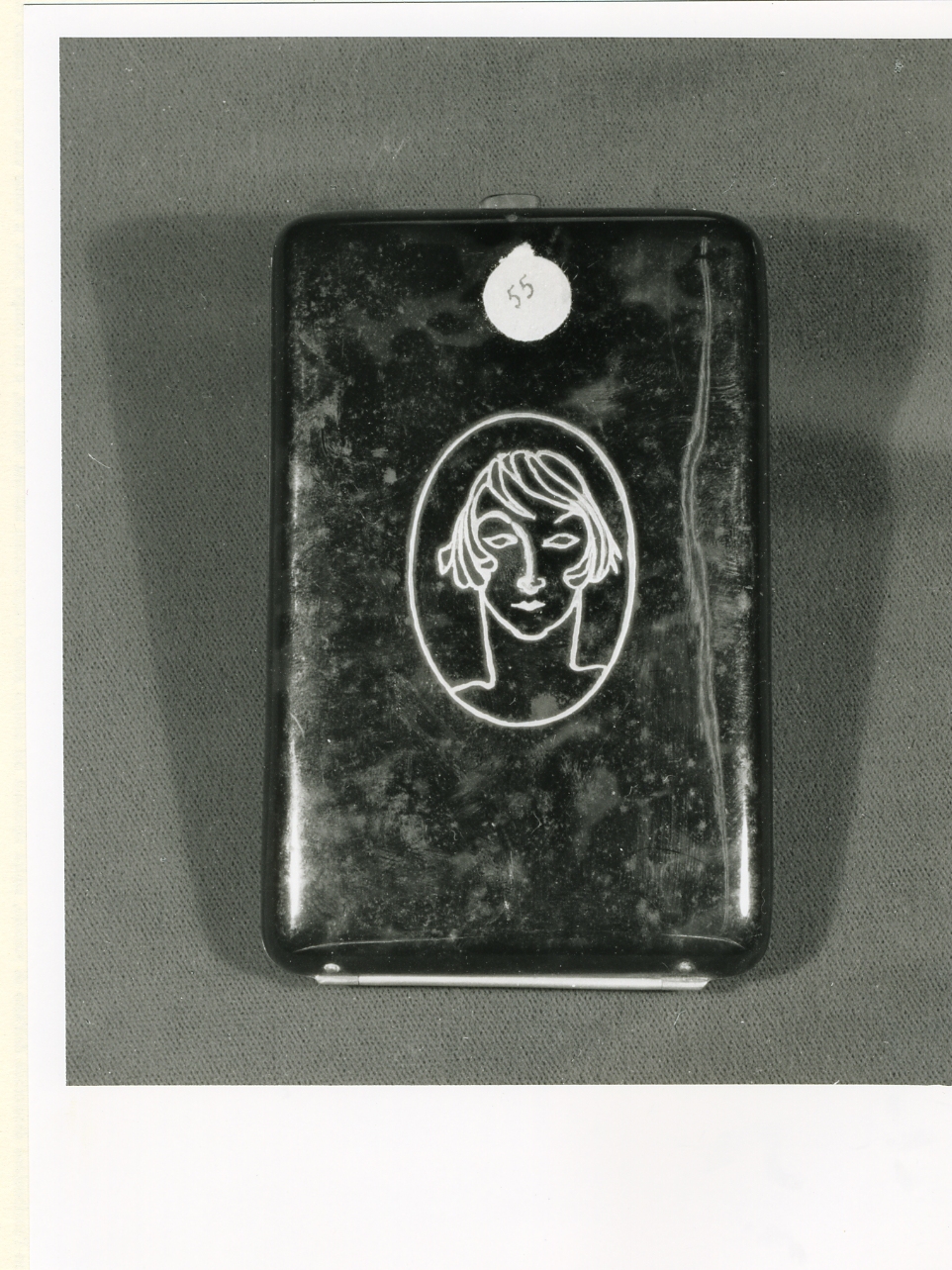 portasigarette - bottega napoletana (prima metà sec. XX)