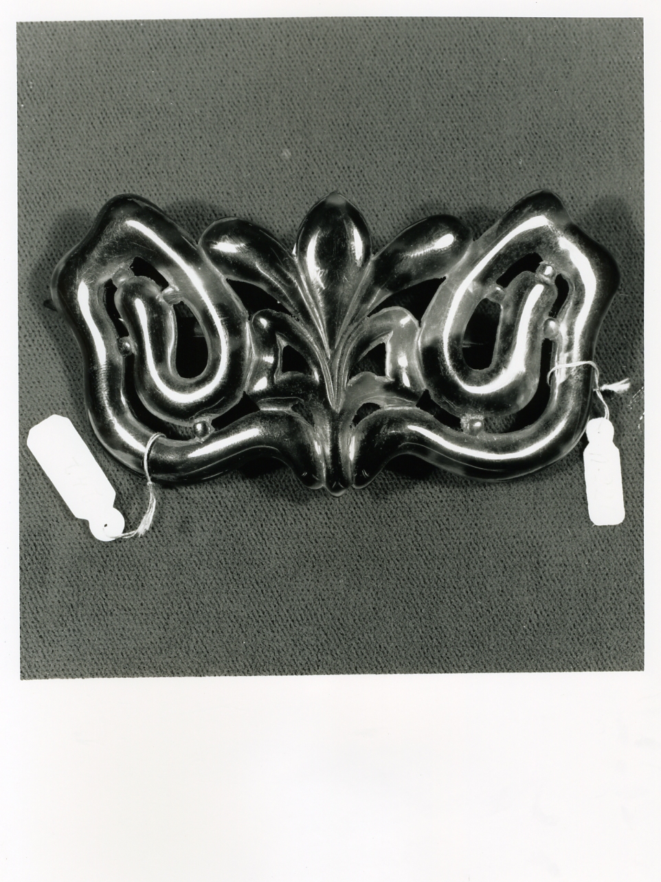 fermaglio - bottega napoletana (fine/inizio secc. XIX/ XX)