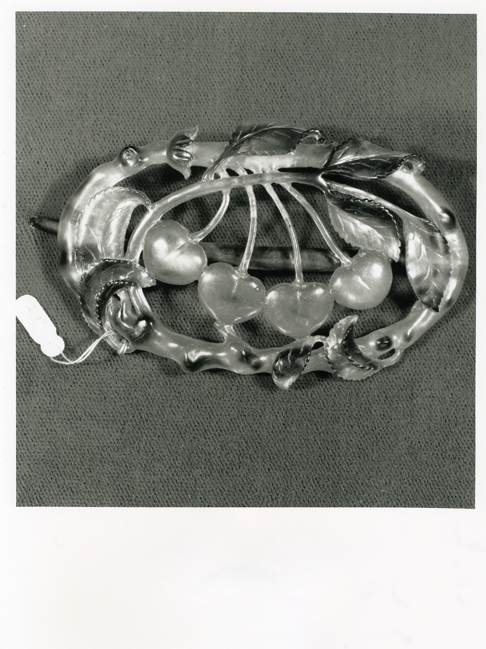 fermaglio - bottega napoletana (fine/inizio secc. XIX/ XX)