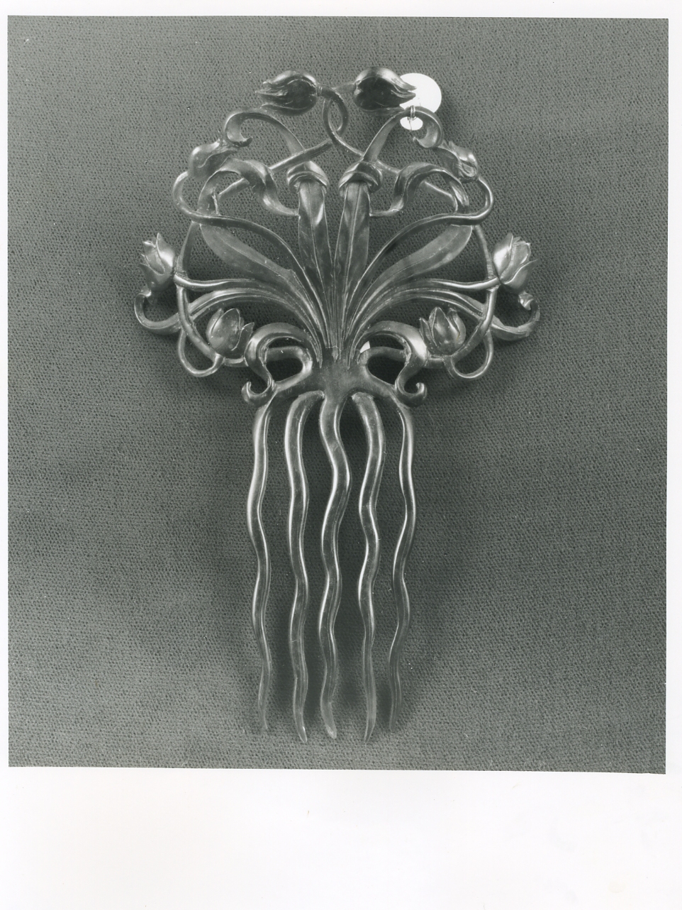 pettine - bottega napoletana (fine/inizio secc. XIX/ XX)