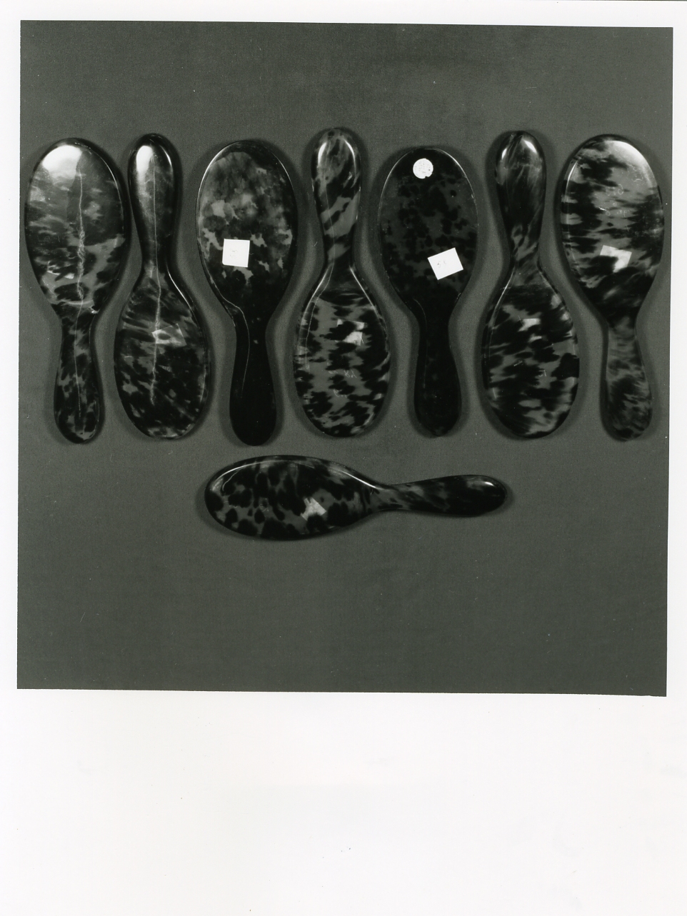 spazzola, serie - bottega napoletana (fine/inizio secc. XIX/ XX)