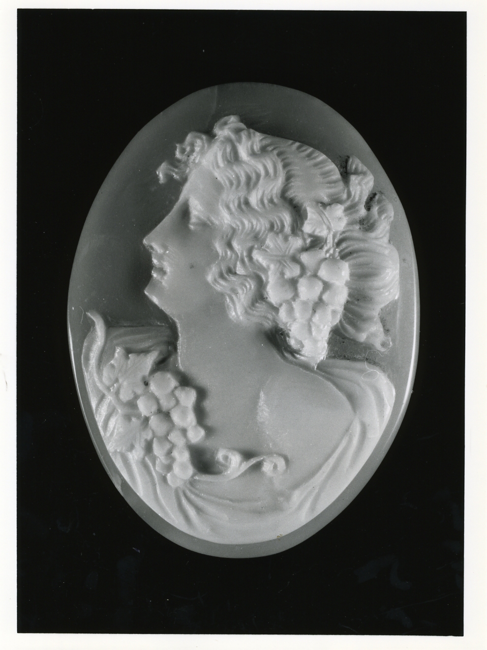 testa di donna (cammeo) - bottega napoletana (inizio sec. XX)