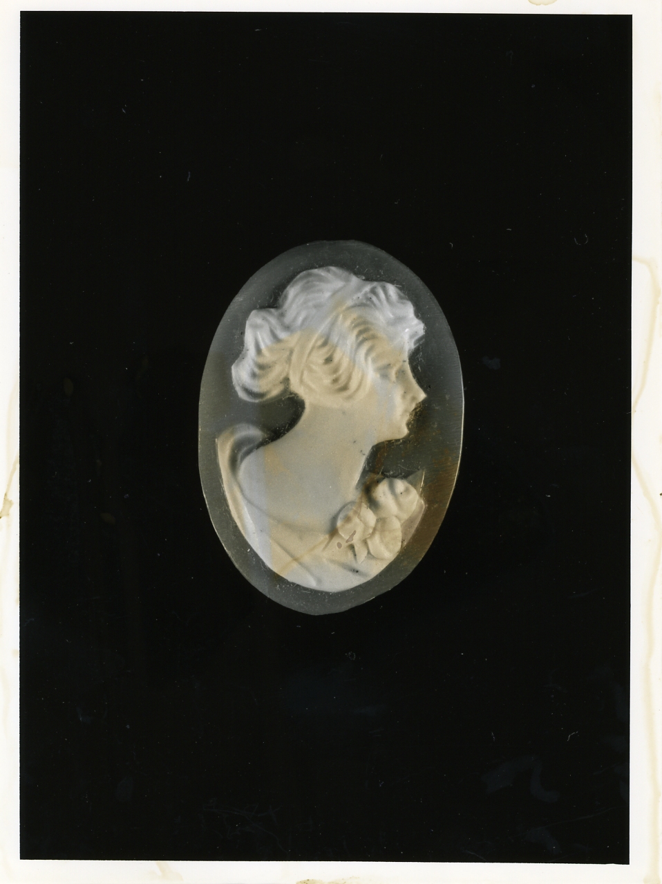 testa di donna (cammeo) - bottega napoletana (primo quarto sec. XX)