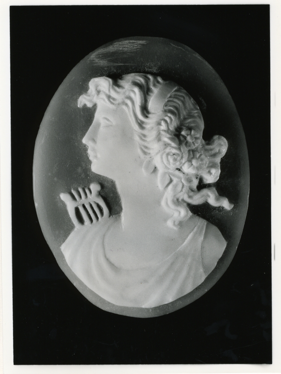 testa di donna (cammeo) - bottega napoletana (primo quarto sec. XX)