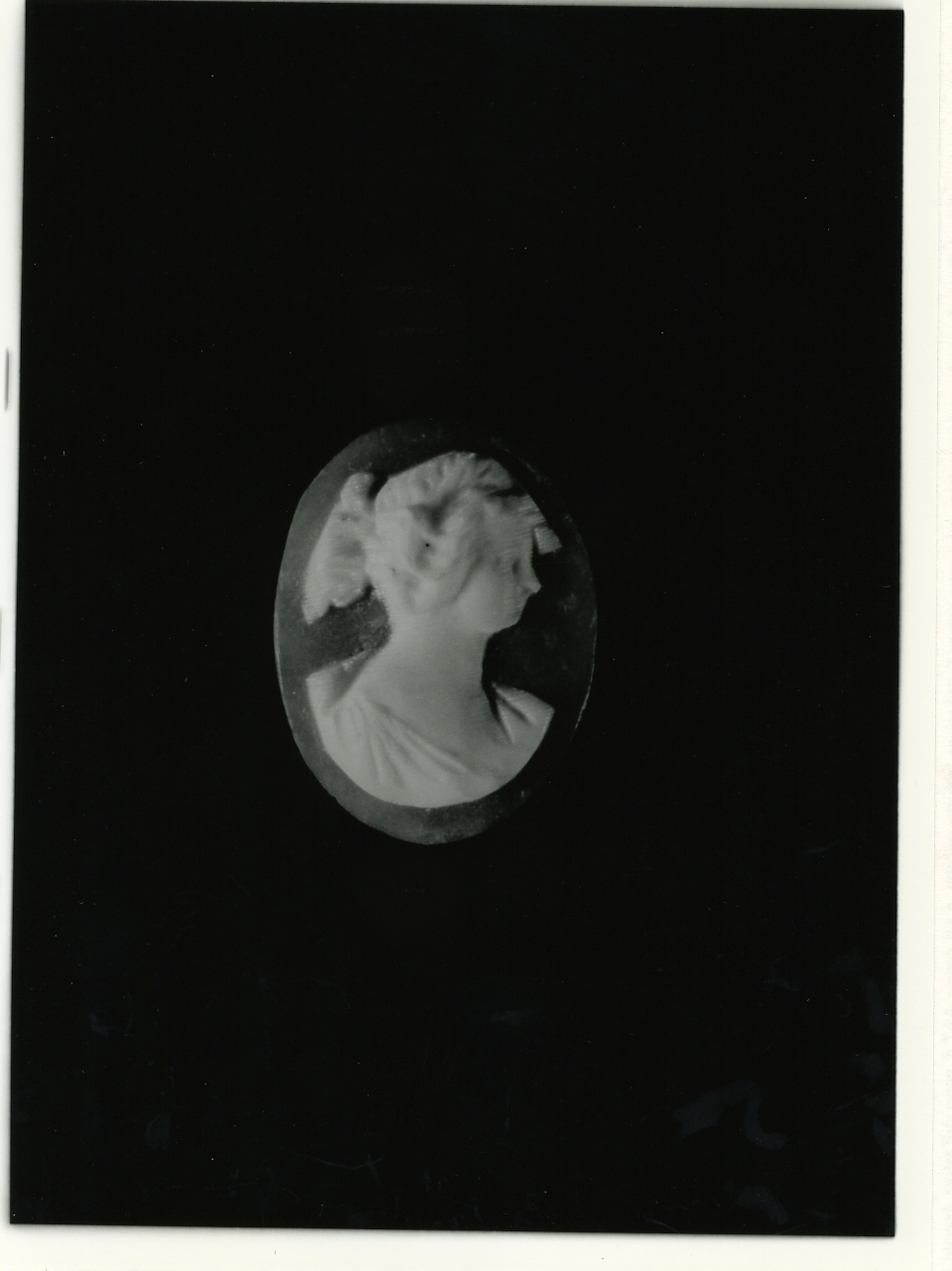 testa di donna (cammeo) - bottega napoletana (primo quarto sec. XX)