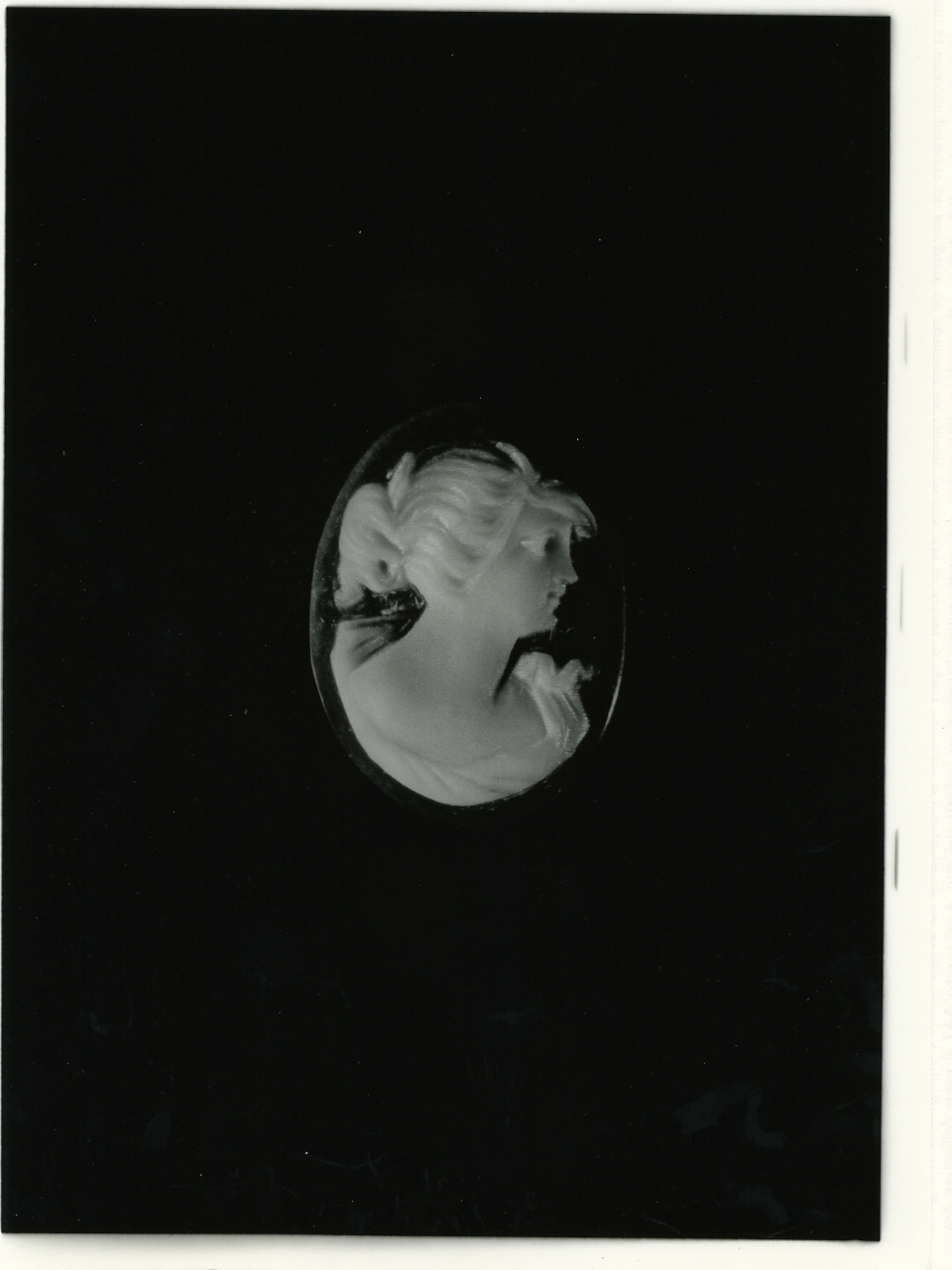 testa di donna (cammeo) - bottega napoletana (primo quarto sec. XX)