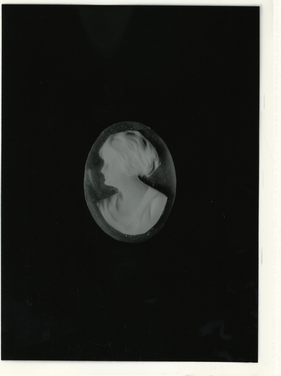 testa di donna (cammeo) - bottega napoletana (primo quarto sec. XX)