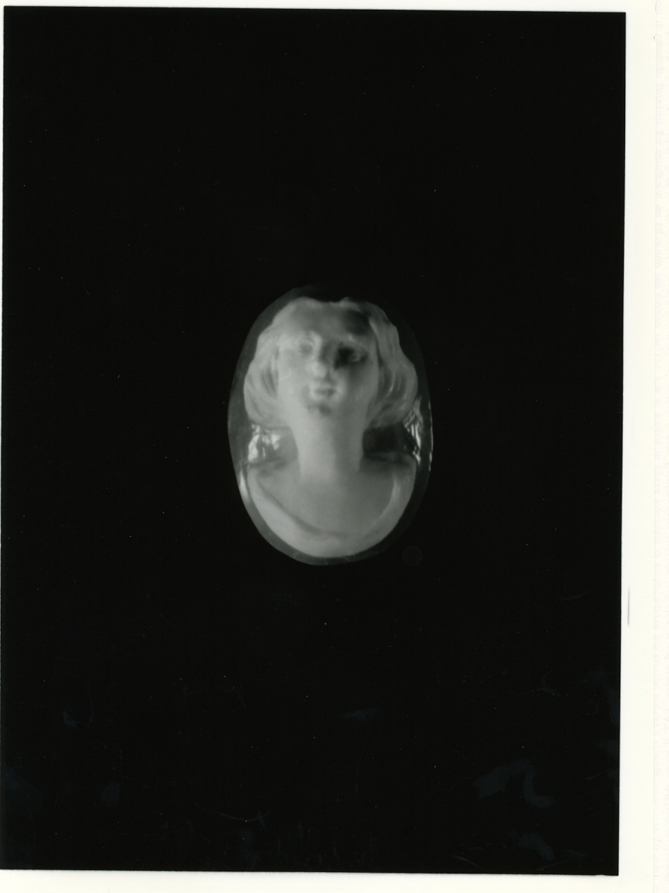 testa di donna (cammeo) - bottega napoletana (primo quarto sec. XX)