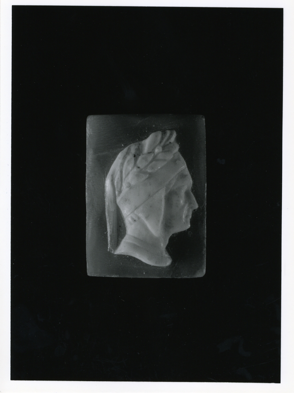 testa di donna (cammeo) - bottega napoletana (primo quarto sec. XX)