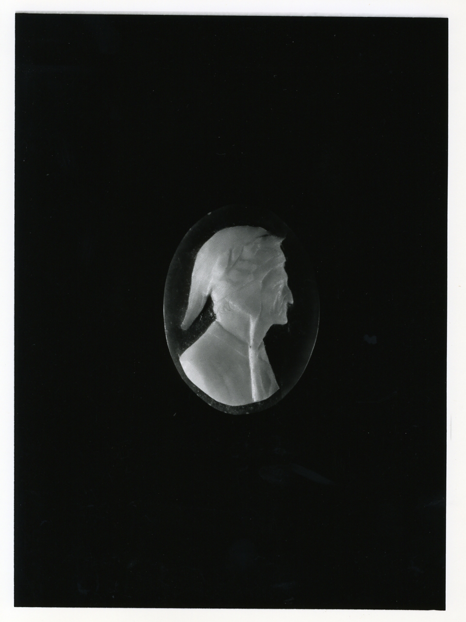 testa di donna (cammeo) - bottega napoletana (primo quarto sec. XX)