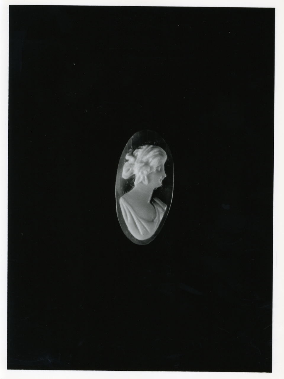 testa di donna (cammeo) - bottega napoletana (primo quarto sec. XX)