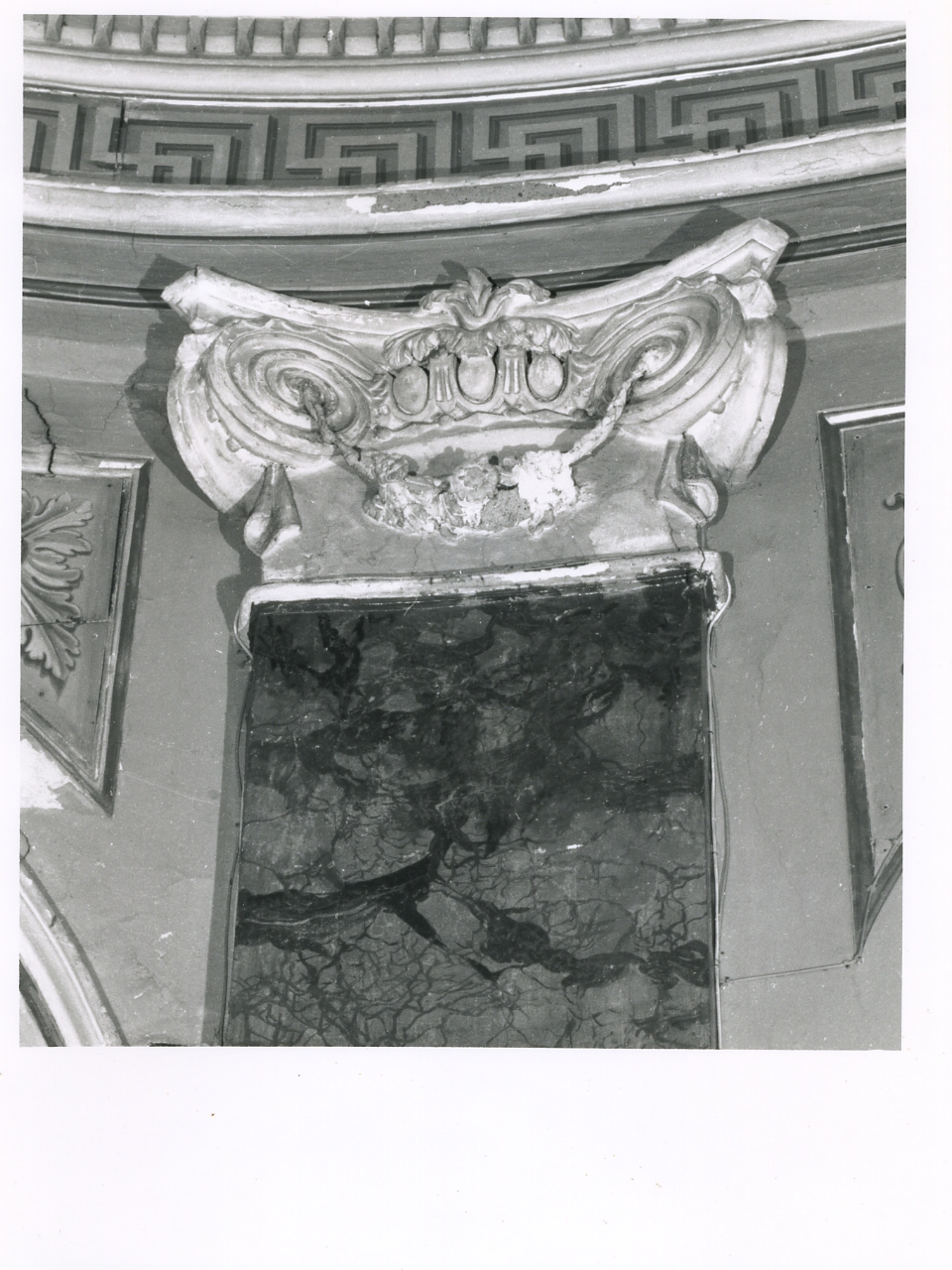 capitello di lesena, serie - bottega napoletana (sec. XIX)