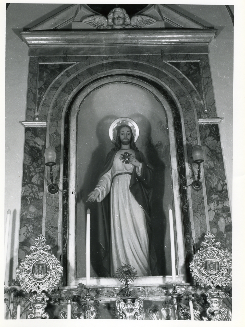 mostra d'altare - bottega napoletana (sec. XIX)