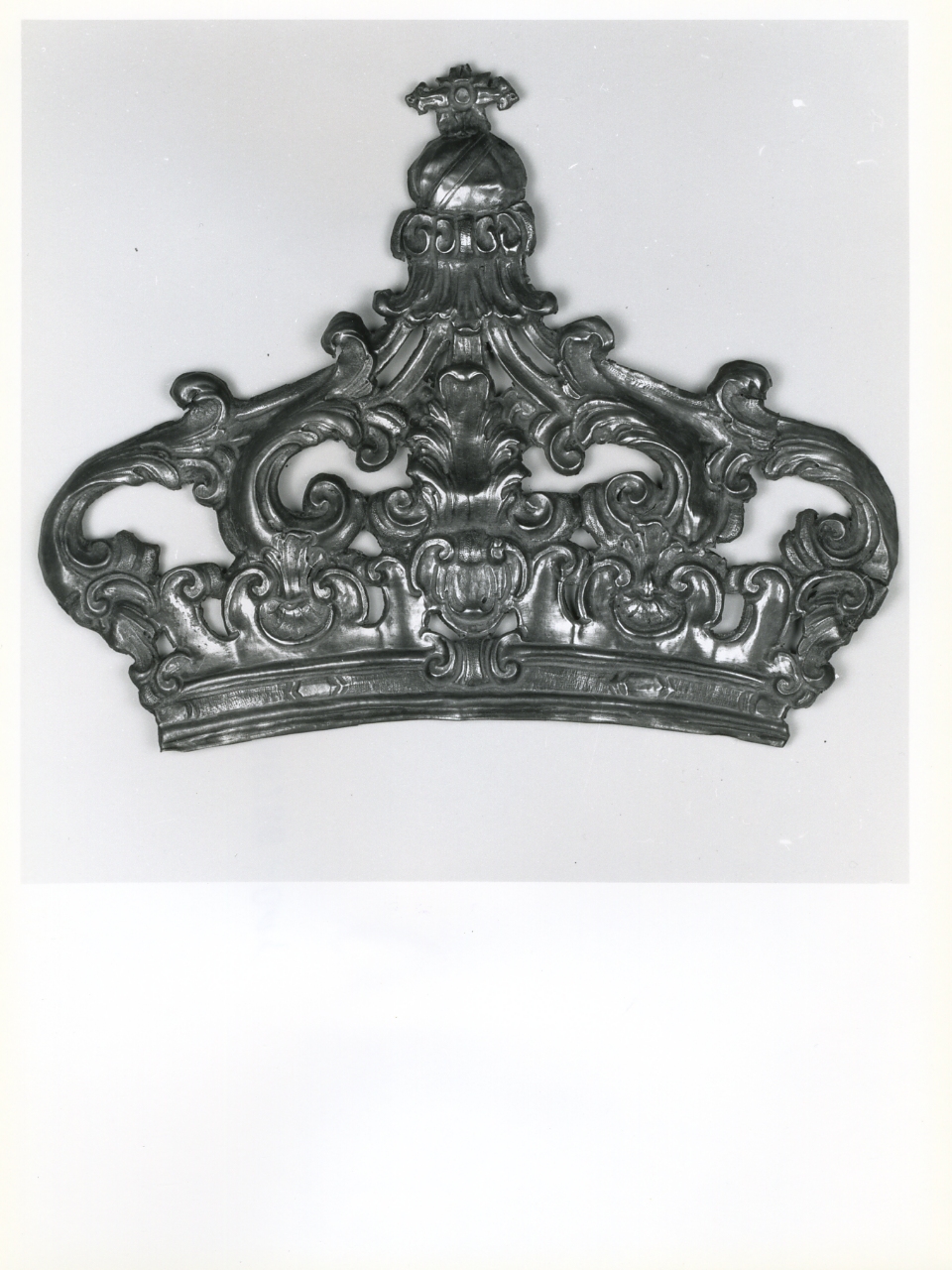 corona da dipinto - bottega napoletana (sec. XIX)