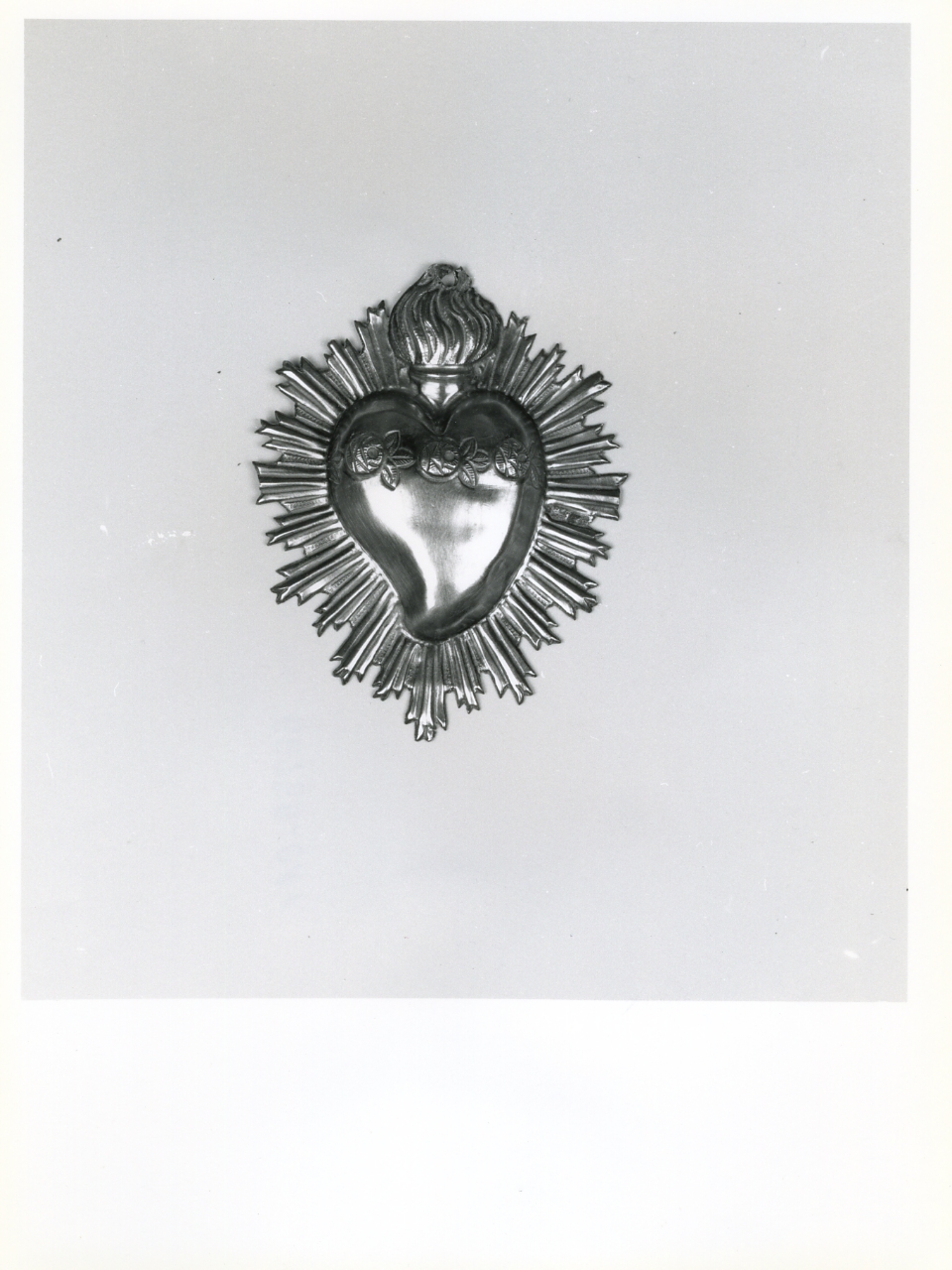 Sacro Cuore di Gesù (ex voto) - bottega napoletana (sec. XIX)