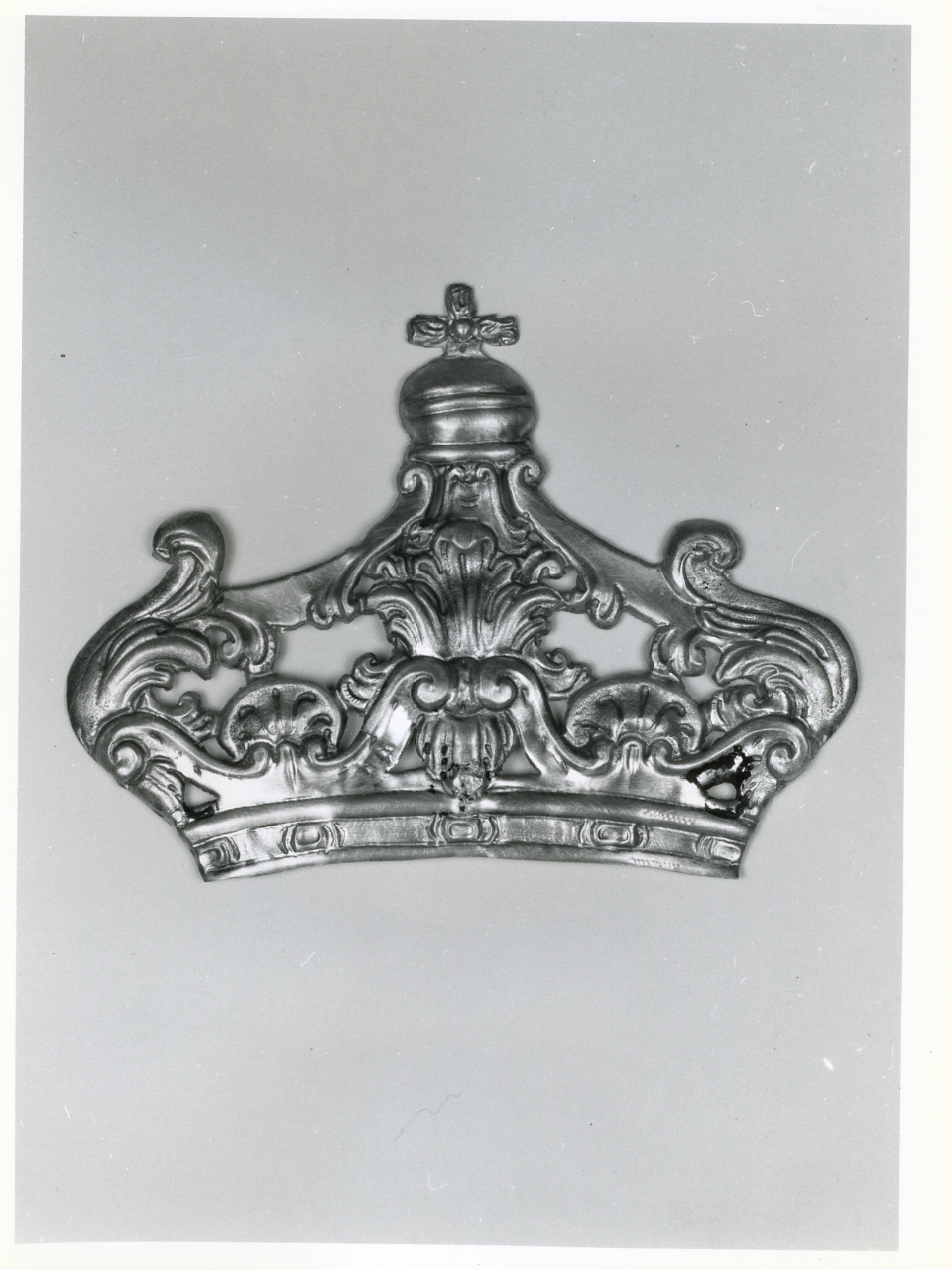 corona da dipinto - bottega napoletana (sec. XIX)