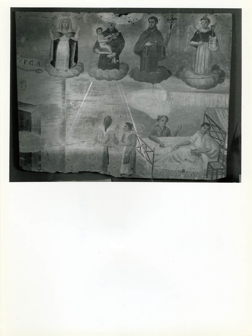 Santi (dipinto) - ambito napoletano (prima metà sec. XX)