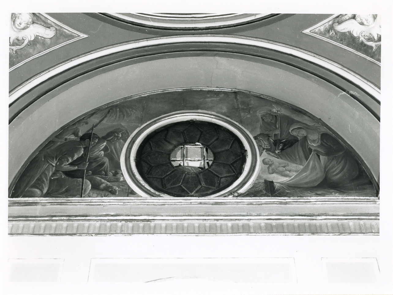 adorazione dei pastori (dipinto) di Liguori Giuseppe (prima metà sec. XX)