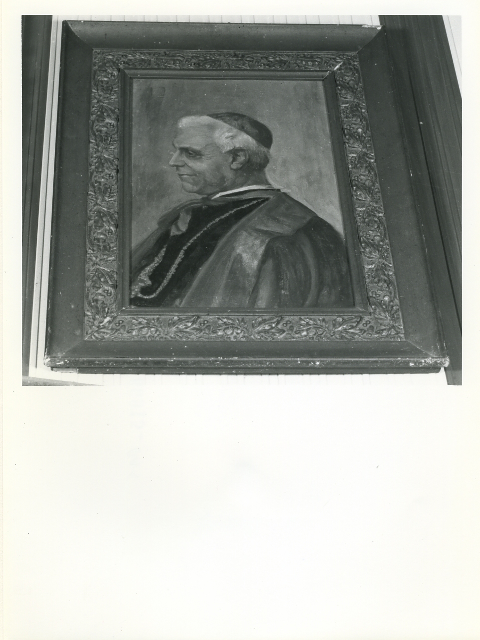 ritratto del cardinale Ascalesi (dipinto) di Liguori Giuseppe (prima metà sec. XX)