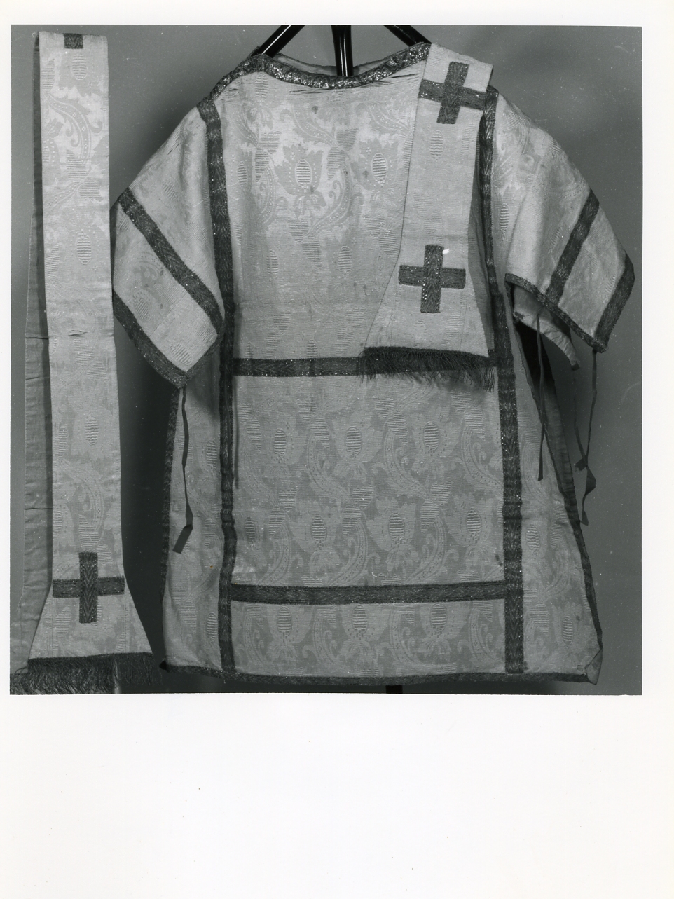 paramento liturgico, insieme - manifattura napoletana (sec. XIX)