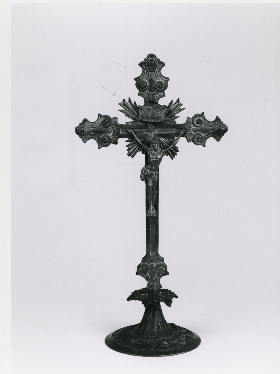 croce d'altare - bottega campana (sec. XIX)