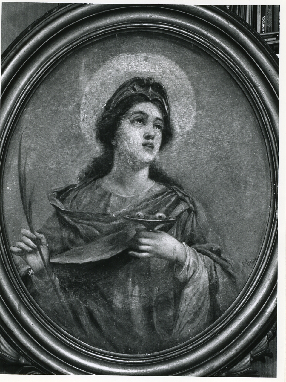 Santa Lucia (dipinto) - ambito napoletano (fine sec. XIX)