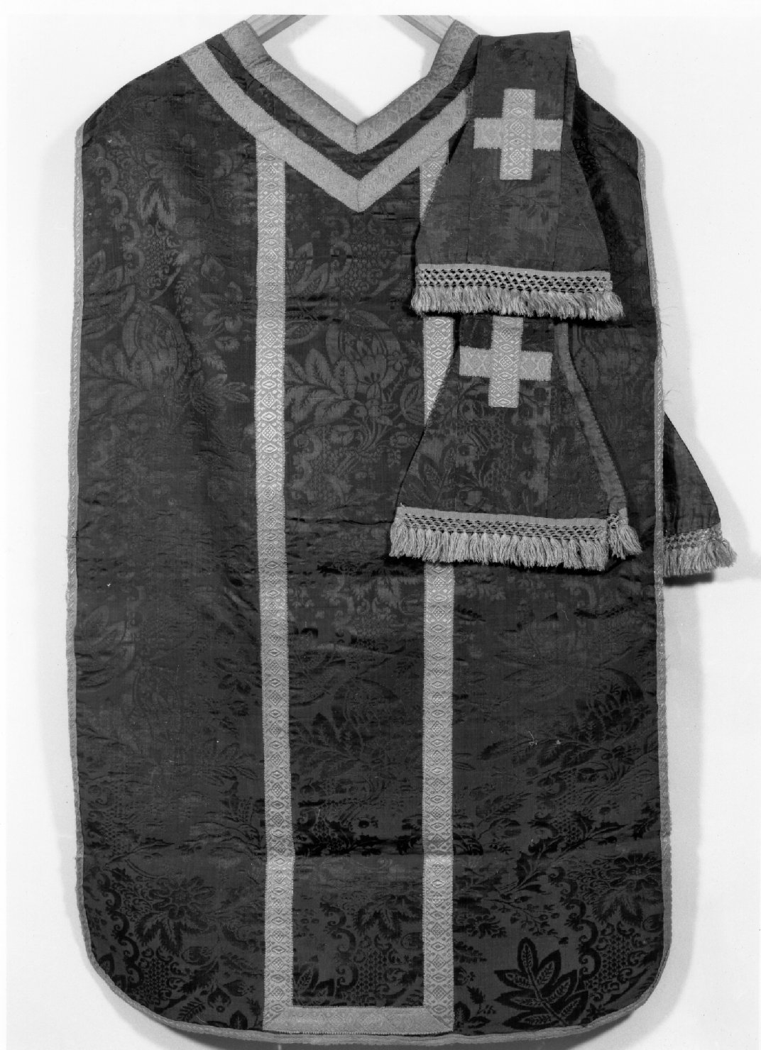 paramento liturgico, insieme - manifattura Italia centro-meridionale (fine sec. XIX)