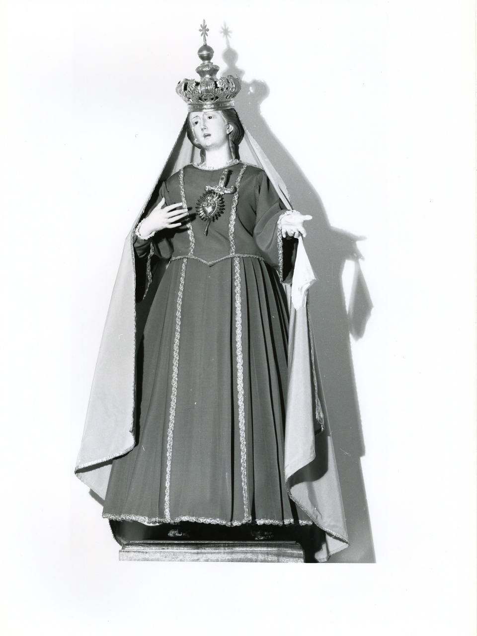 Madonna Addolorata (statua) - bottega campana (sec. XVIII)