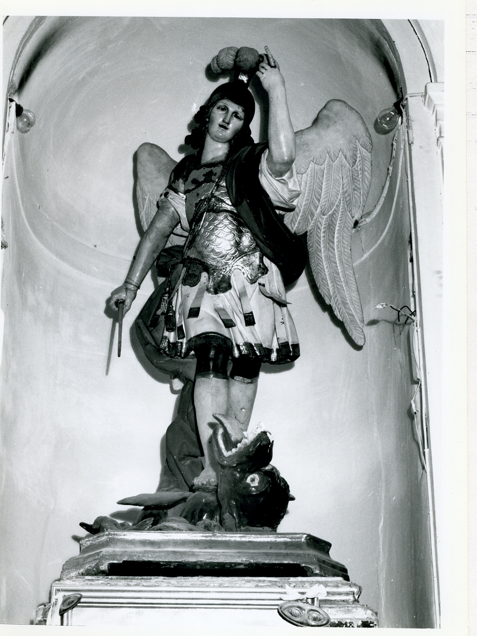 San Michele Arcangelo (statua) - bottega napoletana (sec. XIX)