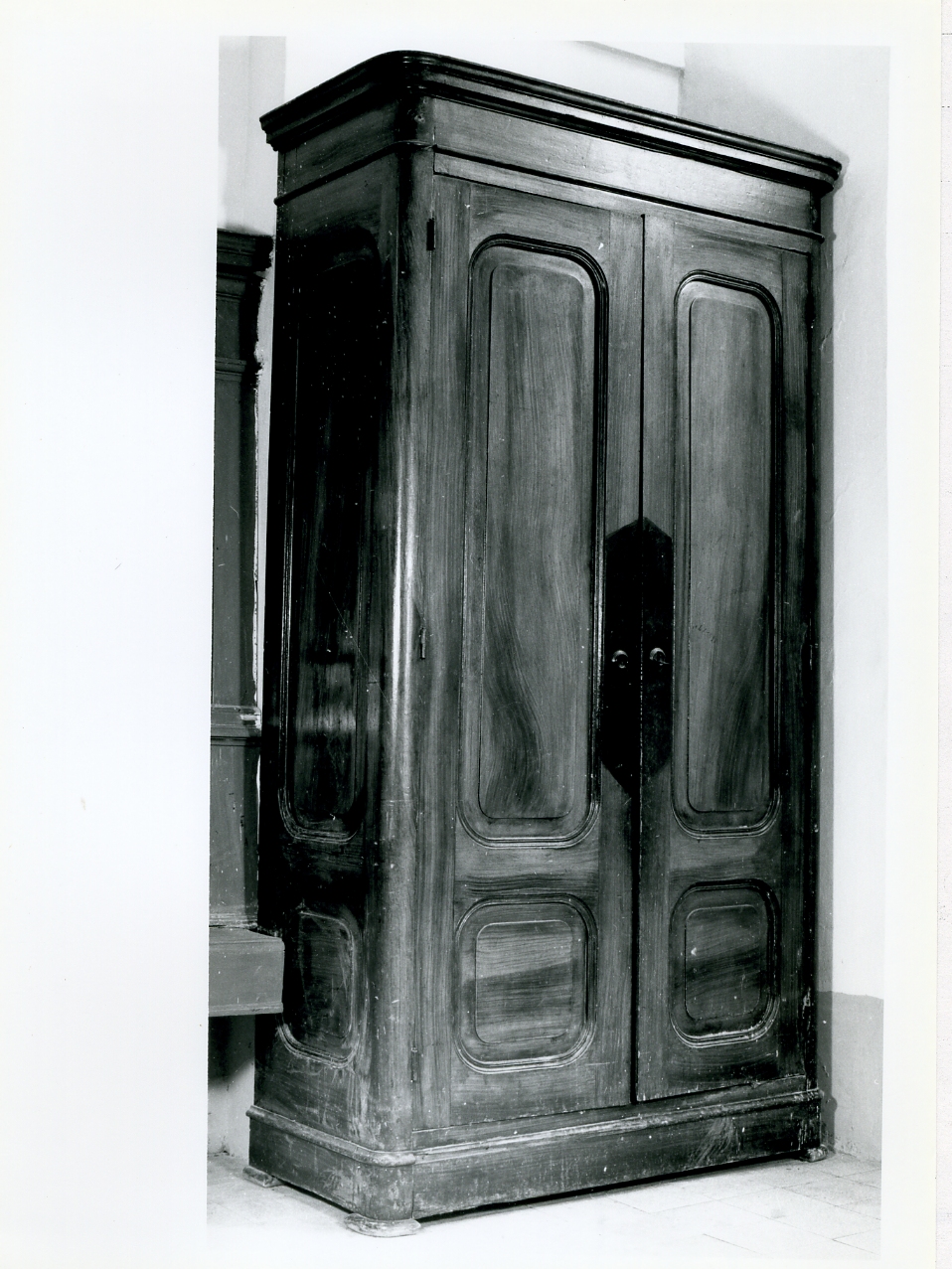 armadio - bottega napoletana (inizio sec. XX)