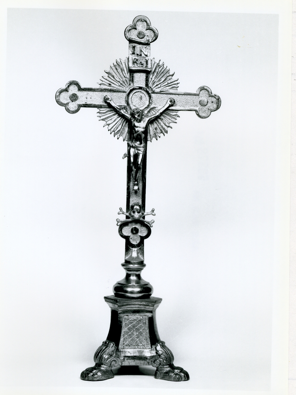 croce d'altare - bottega napoletana (inizio sec. XX)