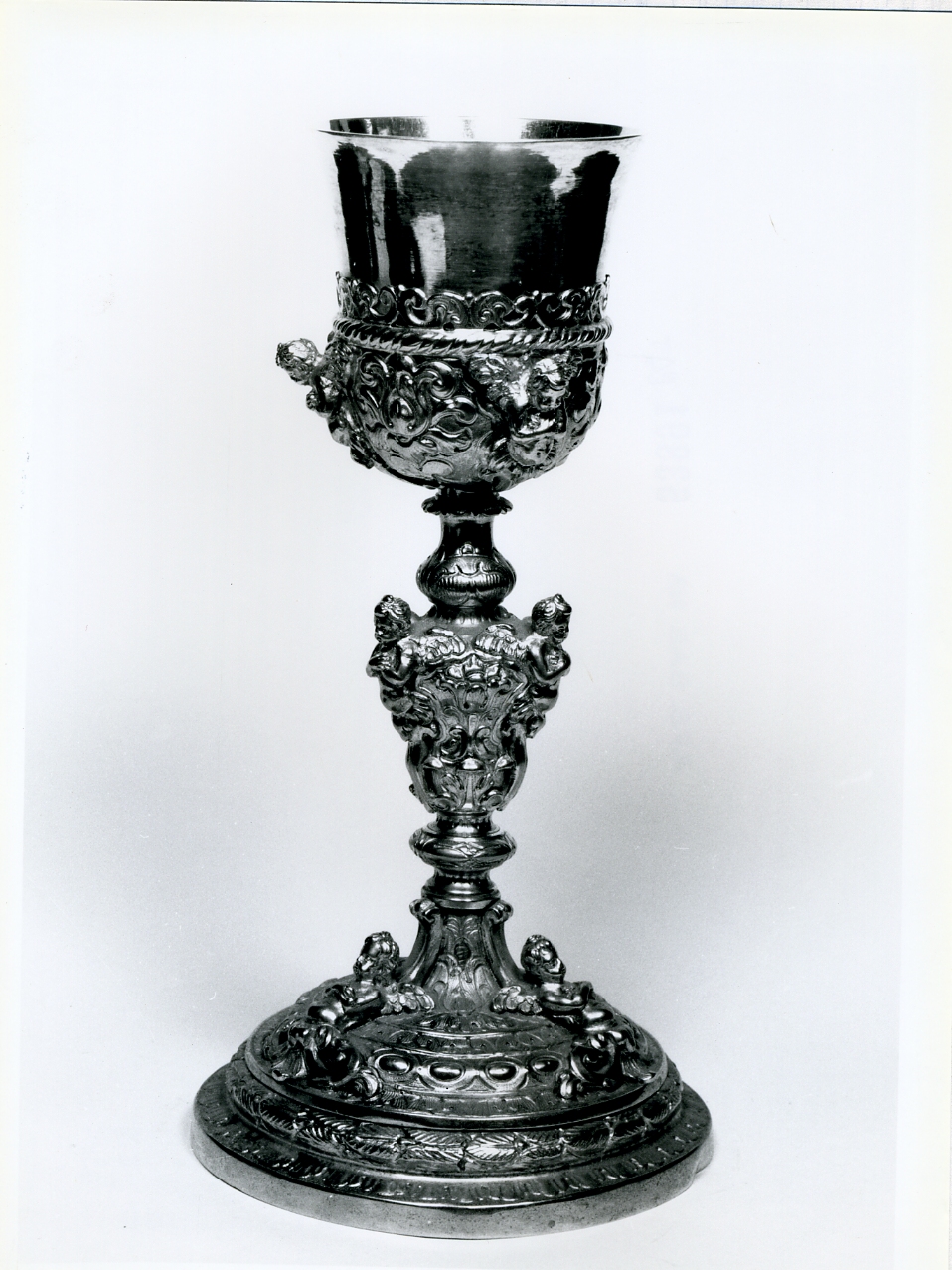 calice - bottega napoletana (inizio sec. XX)