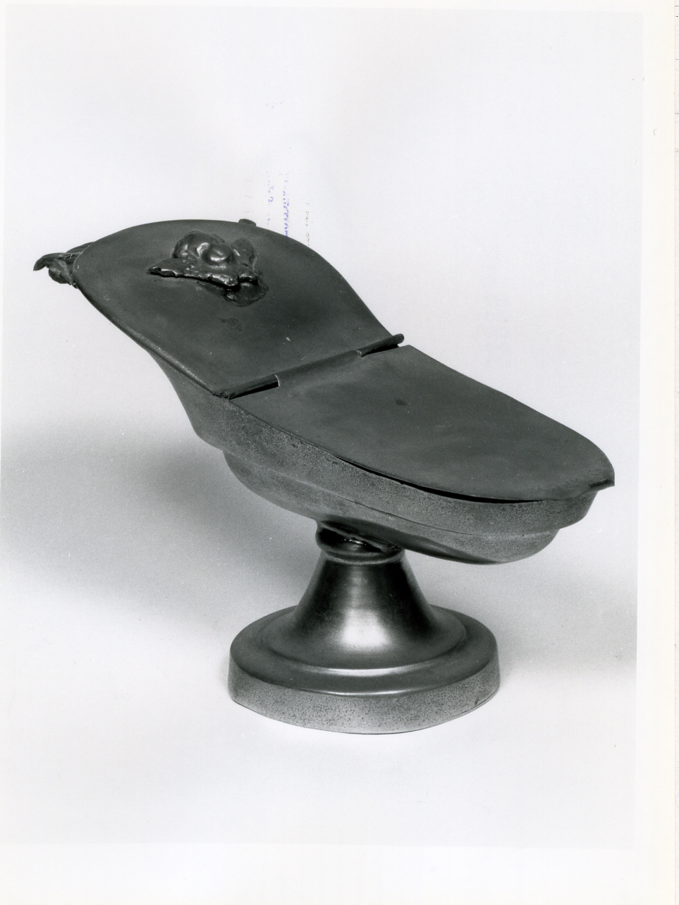 navicella portaincenso - bottega napoletana (inizio sec. XX)