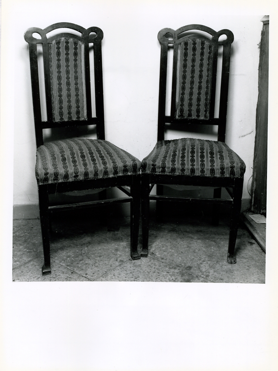 sedia, serie - bottega napoletana (inizio sec. XX)