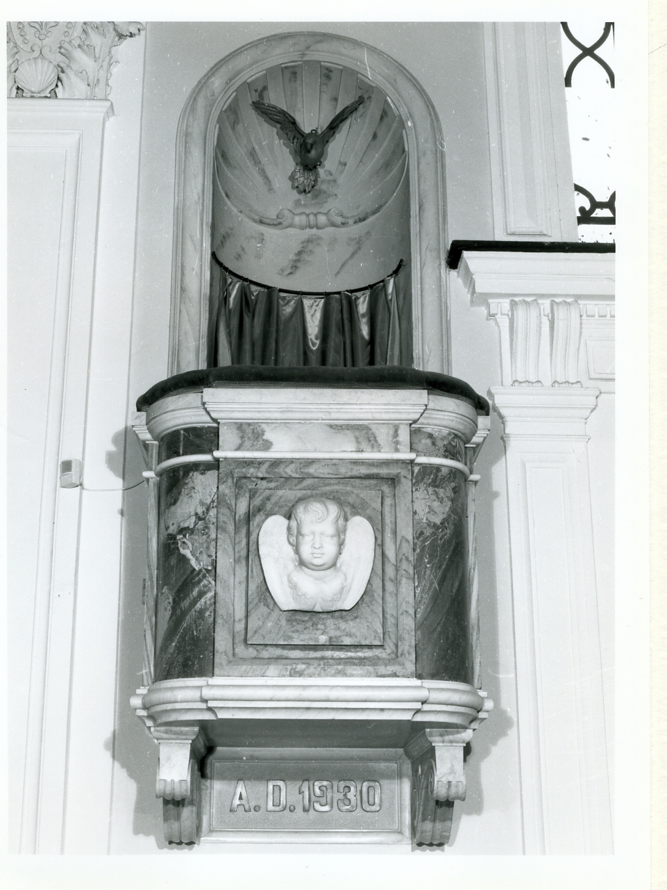 pulpito - bottega napoletana (sec. XX)